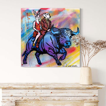 Bull Time (Original Painting)