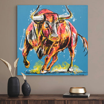 Bull Amigo (Original Painting)
