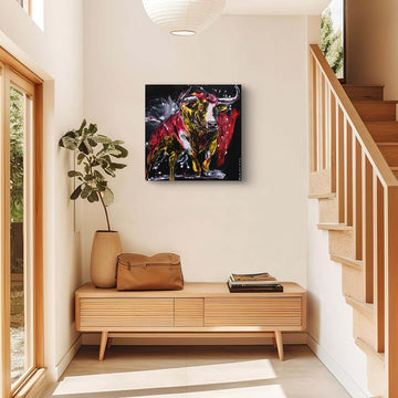 Bull of Courage and Love (Original Painting)