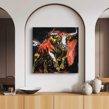 Bull of Courage  (Original Painting)