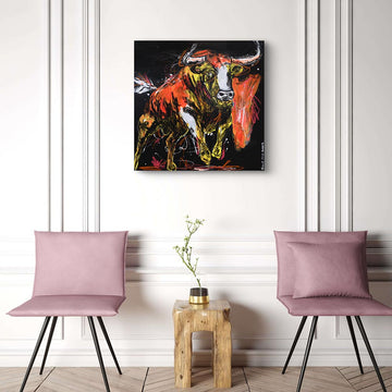 Bull of Courage  (Original Painting)