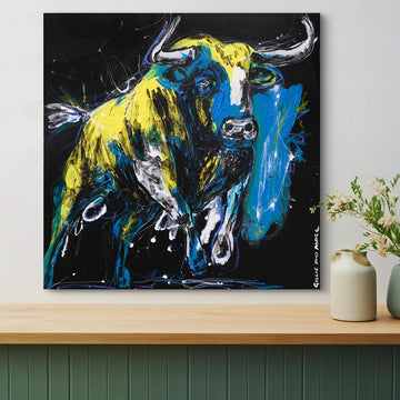 Bull of Power (Original Painting)