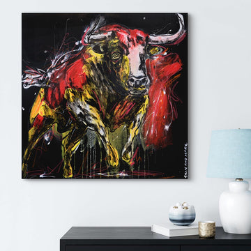 Bull of Resilience (Original Painting)
