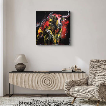 Bull of Resilience (Original Painting)