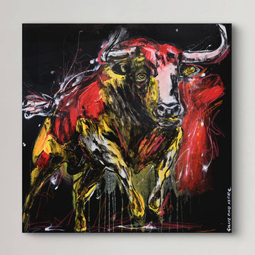 Bull of Resilience (Original Painting)