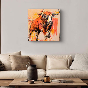 Bull of Triumph (Original Painting)