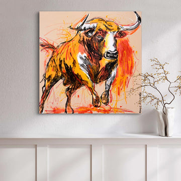 Bull of Wisdom (Original Painting)