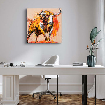 Bull of Wisdom (Original Painting)