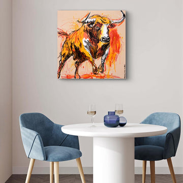 Bull of Wisdom (Original Painting)