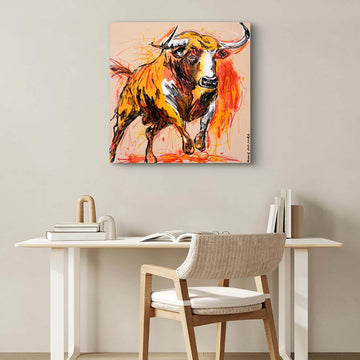Bull of Wisdom (Original Painting)