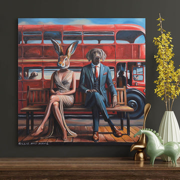 Bus Stop (Original Painting)