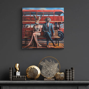 Bus Stop (Original Painting)