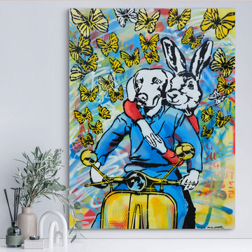 Butterfly Lovers (Original Painting)