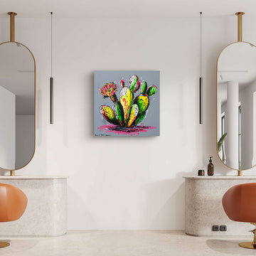 Cactus Victory (Original Painting)