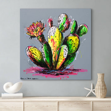 Cactus Victory (Original Painting)