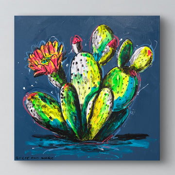 Cactus Beauty (Original Painting)