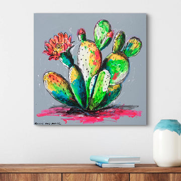 Cactus Happiness (Original Painting)