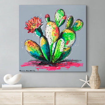 Cactus Happiness (Original Painting)