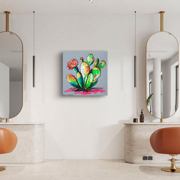 Cactus Happiness (Original Painting)