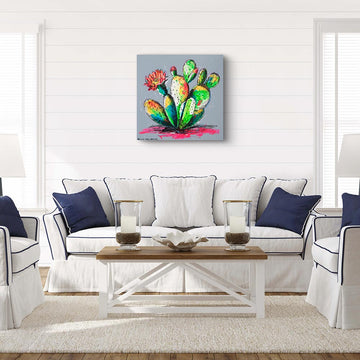 Cactus Happiness (Original Painting)