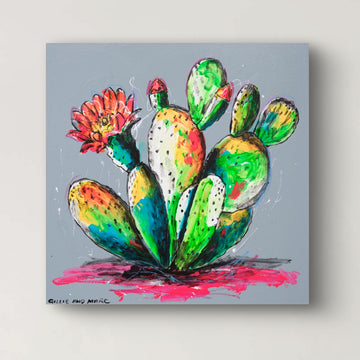 Cactus Happiness (Original Painting)