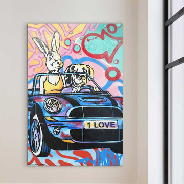 Car Lovers (Original Painting)