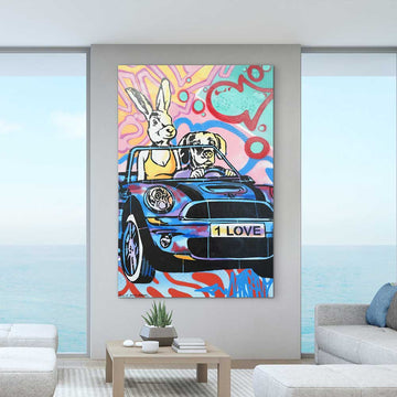 Car Lovers (Original Painting)