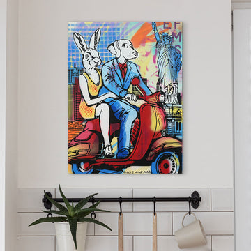 Catch Me If You Can (Original Painting)