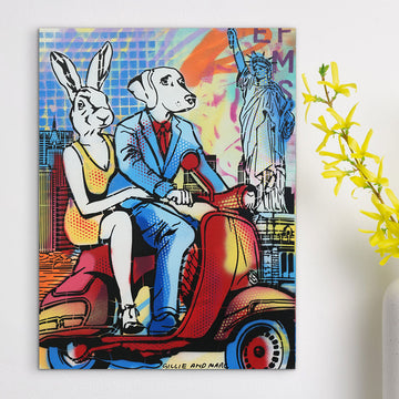 Catch Me If You Can (Original Painting)