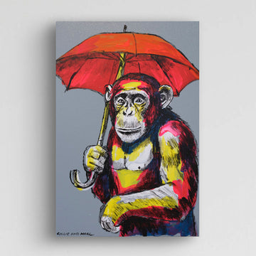 Chimp Heaven (Original Painting)