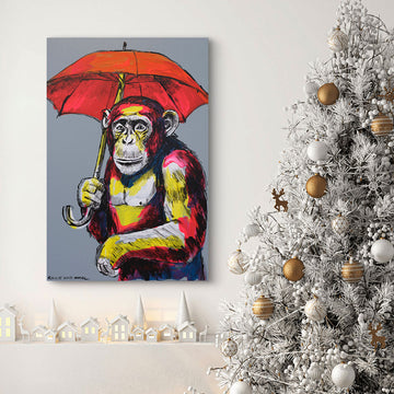 Chimp Heaven (Original Painting)