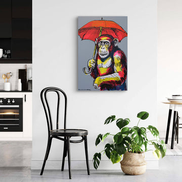 Chimp Heaven (Original Painting)