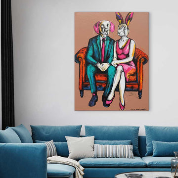 City Love Story (Original Painting)