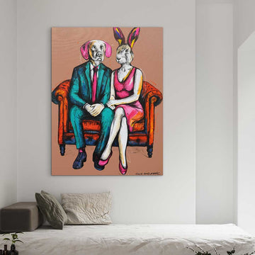 City Love Story (Original Painting)