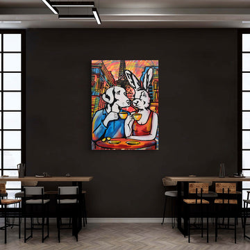 Coffee Lovers (Original Painting)