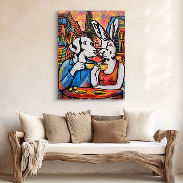 Coffee Lovers (Original Painting)