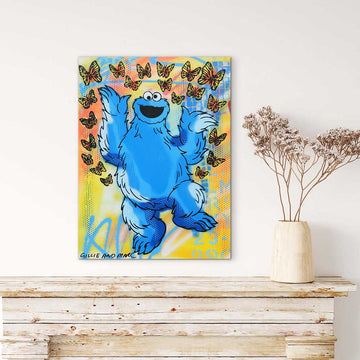 Cookie Is Happy (Original Painting)