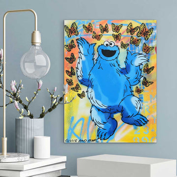 Cookie Is Happy (Original Painting)