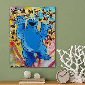 Cookie Monster Dream (Original Painting)