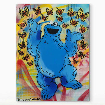 Cookie Monster Dream (Original Painting)