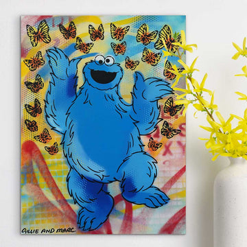 Cookie Monster Dream (Original Painting)