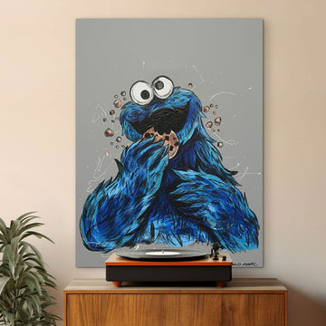 Cookie Monster Loved Cookies (Original Painting)