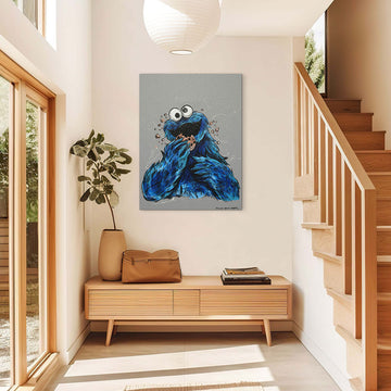 Cookie Monster Loved Cookies (Original Painting)
