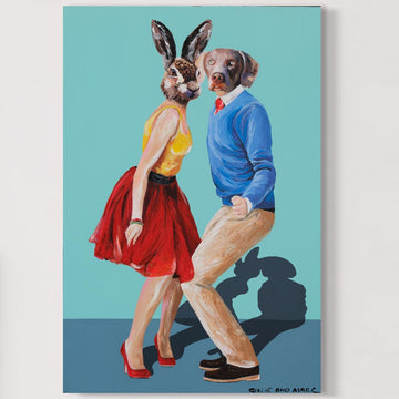 Dancing Lovers (Original Painting)