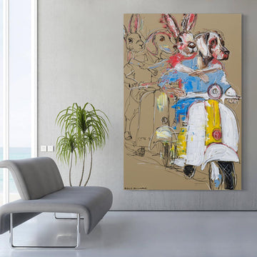 Dreamy Escape (Original Painting)