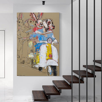 Dreamy Escape (Original Painting)