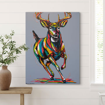 Deer In The Dawn (Original Painting)