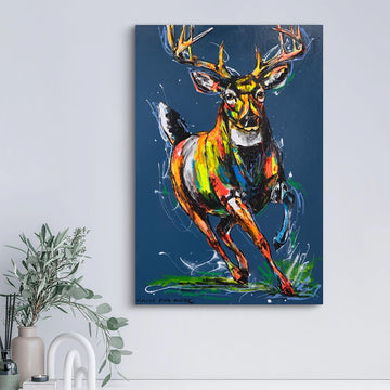 Deer of Freedom (Original Painting)