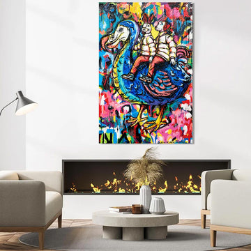 Dodo Riders (Original Painting)