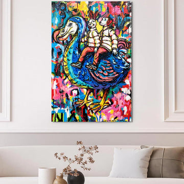 Dodo Riders (Original Painting)